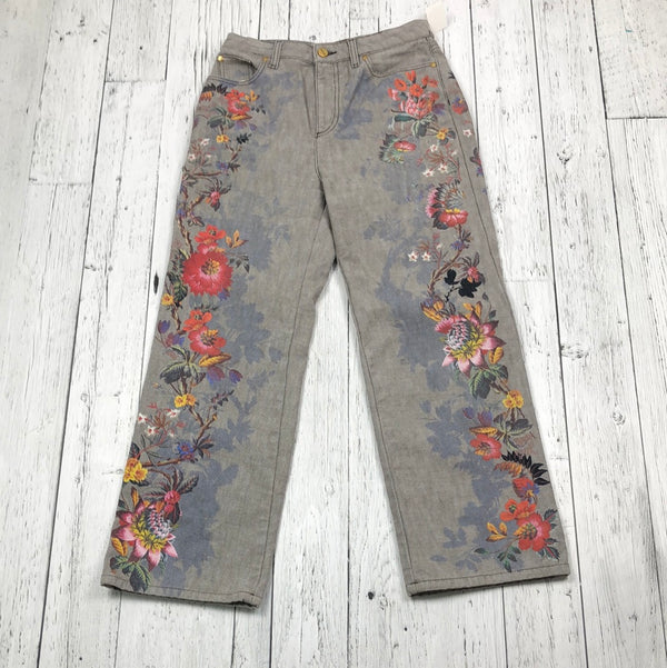 Roberto Cavalli multicolour floral jeans - Hers M/L/42