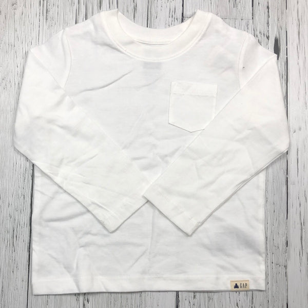 Gap white long sleeve shirt - Boy 3