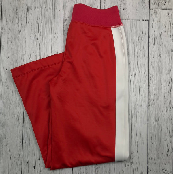 Sweaty Betty red white yoga pants - Hers L
