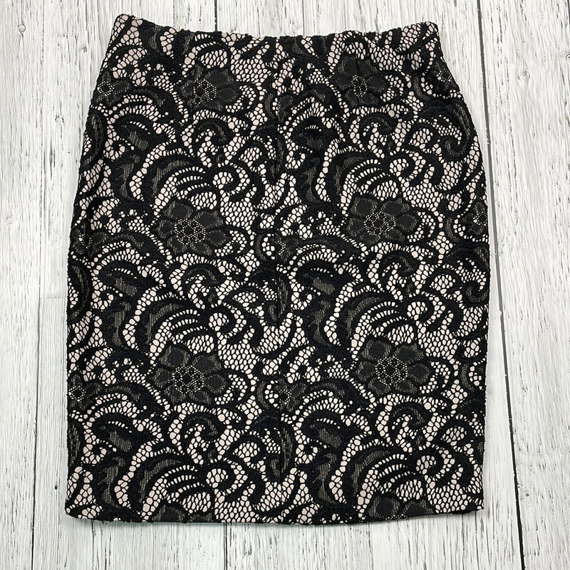 Ann Taylor black lace skirt - Hers S/4