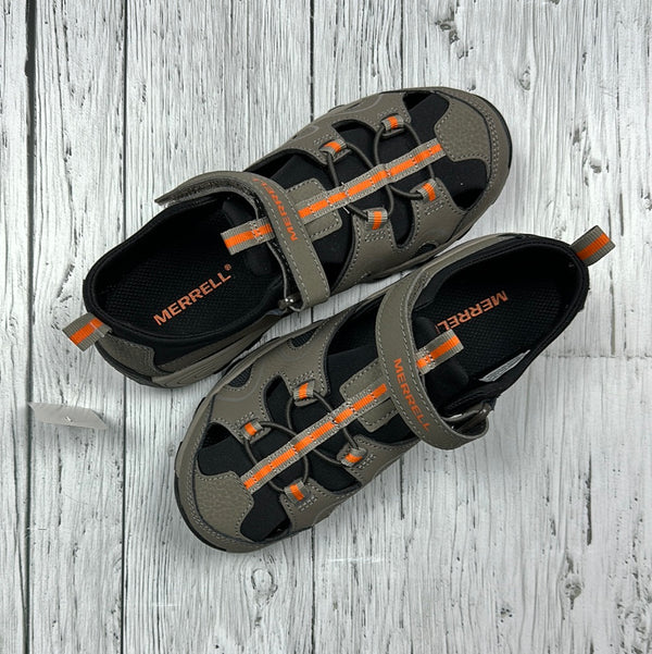 Merrell Grey/Black Walking Shoes - Boys 3