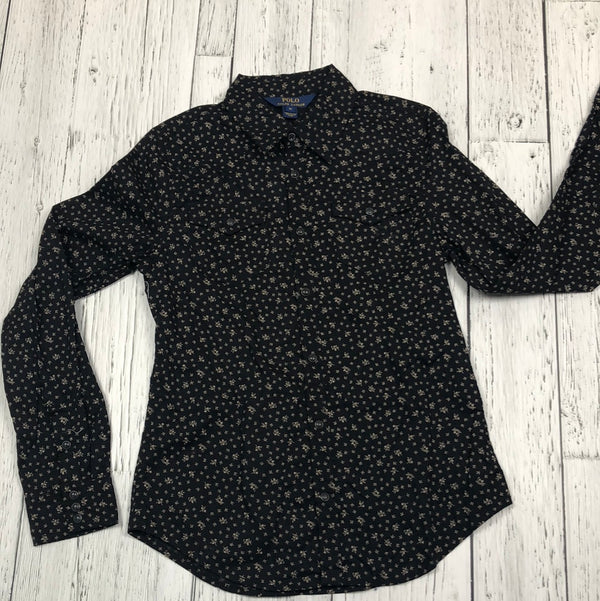 Ralph Lauren Black Printed Longsleeves Hers- XS