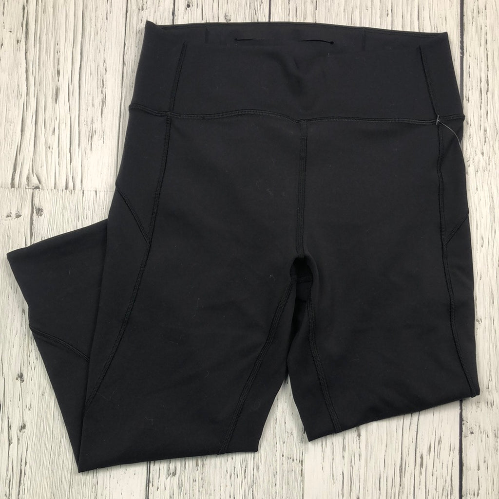 lululemon black crop leggings with pockets - Hers 6 – SproutzUturn