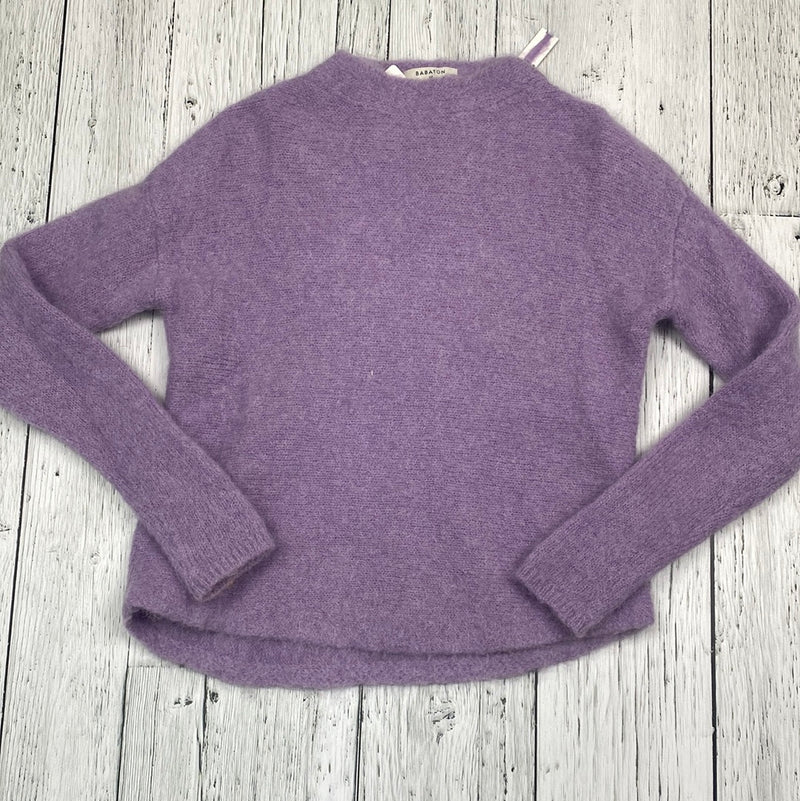 Babaton Aritzia purple sweater