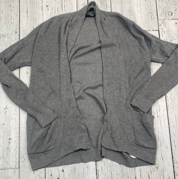 Abercrombie & Fitch grey knit cardigan - Hers S