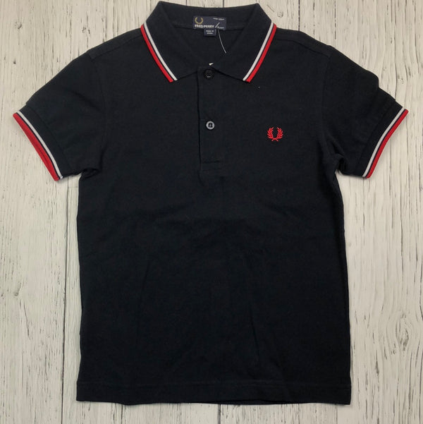 Fred perry black polo shirt - Boy 7/8