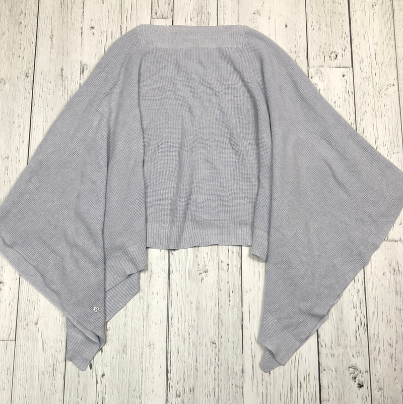 Lululemon Pale Blue Knit Shawl - Hers OS