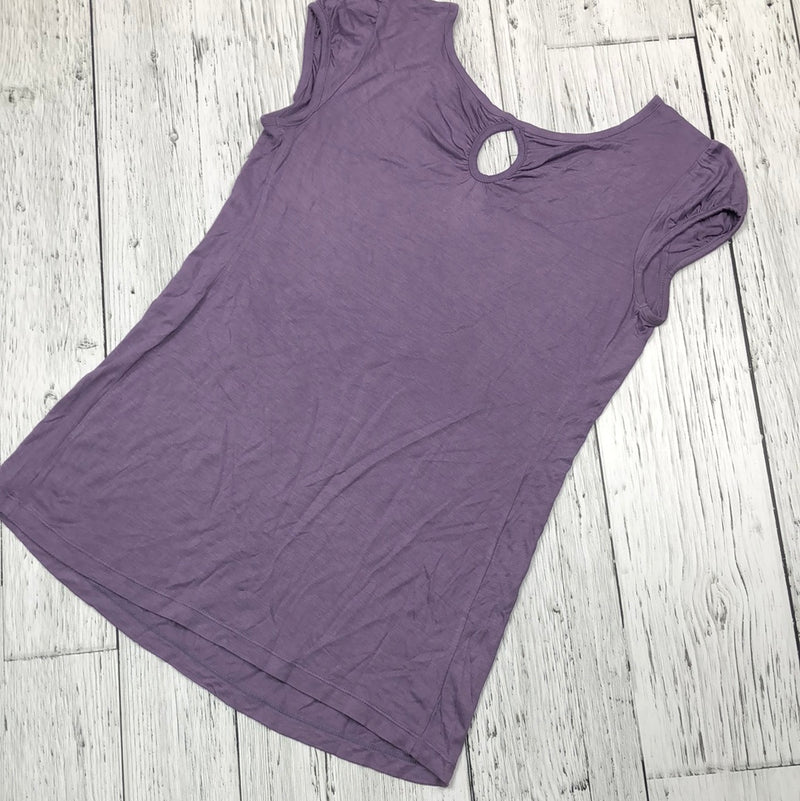 liz lange) maternity purple t-shirt - Ladies S