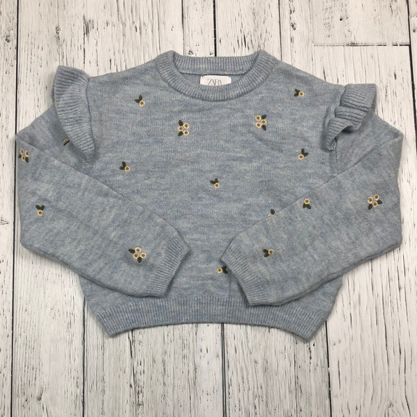 Zara blue patterned sweater - Girl 10