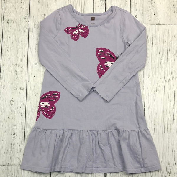 Tea purple patterned dress - Girl 7