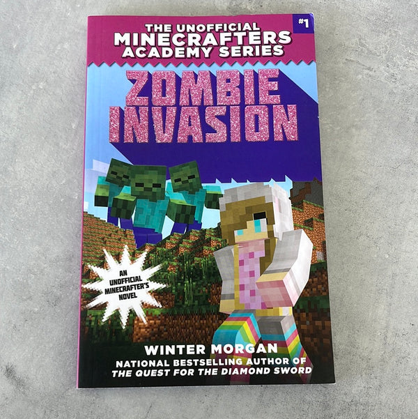 Minecrafters: Zombie Invasion - Kids book