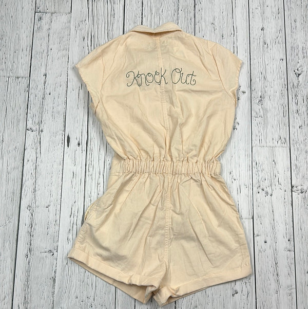 Urban Outfitters Yellow Corduroy Romper - Hers XS