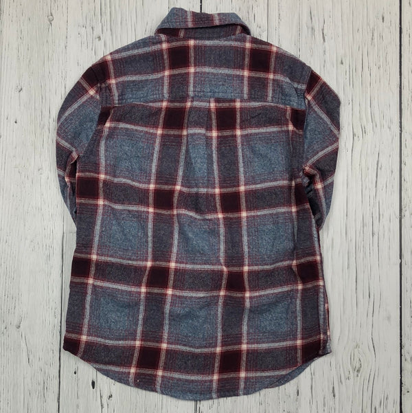 Tucker+Tate blue red plaid flannel - Boy 7