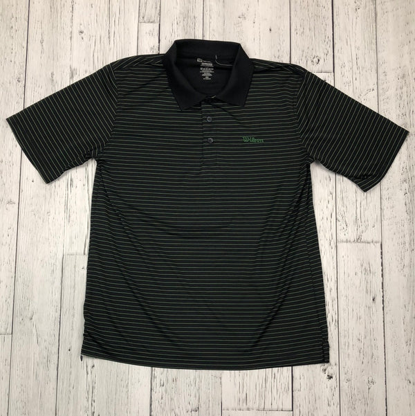 Wilson green black golf shirt - His M/32
