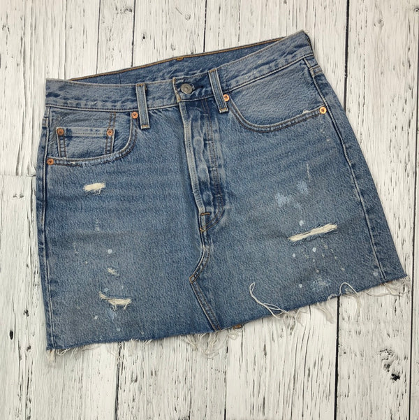 Levi’s jean distressed skirt - Hers S/27