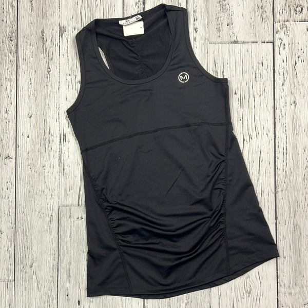 Matletik black maternity tank top - Ladies S