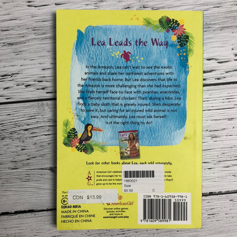 American girl Lea leads the way - Kids book