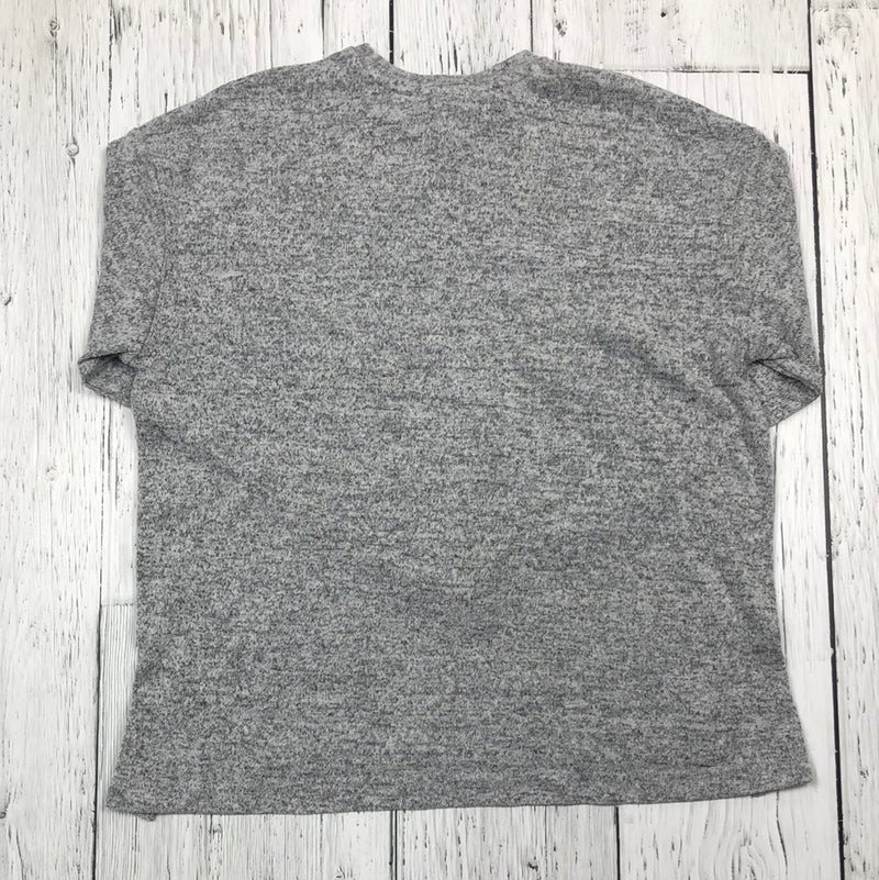 Zara grey long sleeve shirt - Girl 10