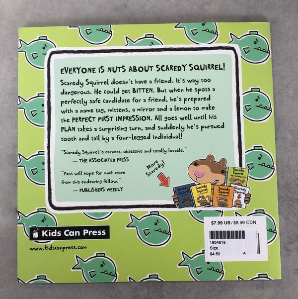 Scaredy Squirrel makes a friend - Kids Book