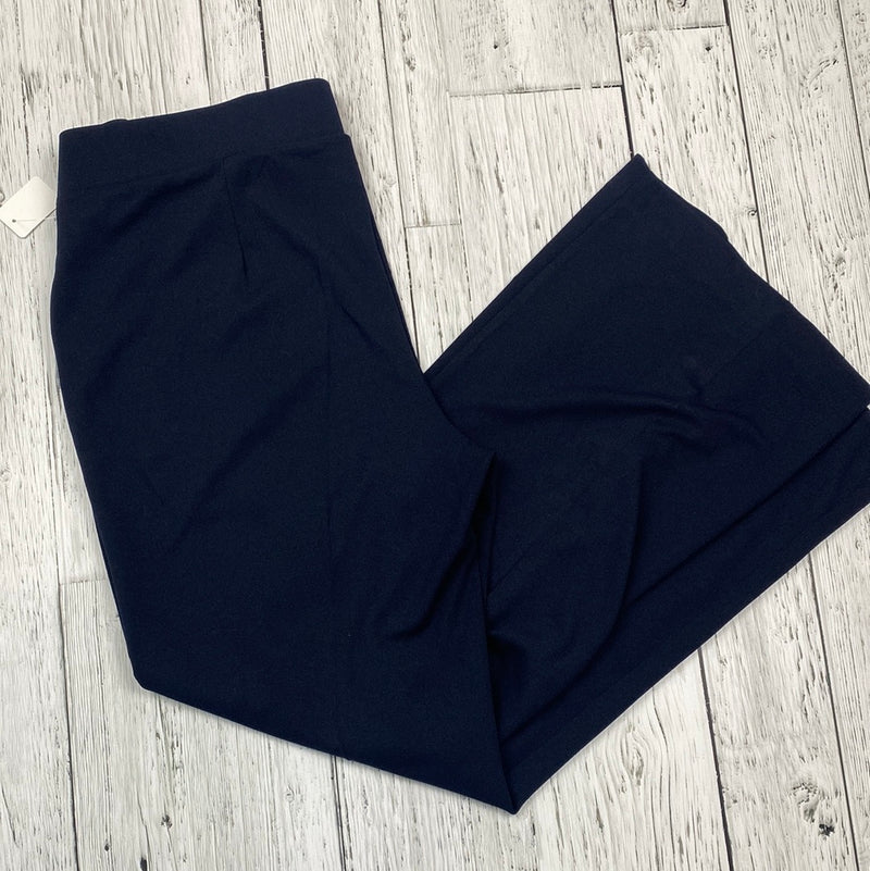 One5one navy blue wide leg pants - Hers XL