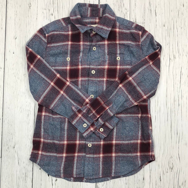 Tucker+Tate blue red plaid flannel - Boy 7