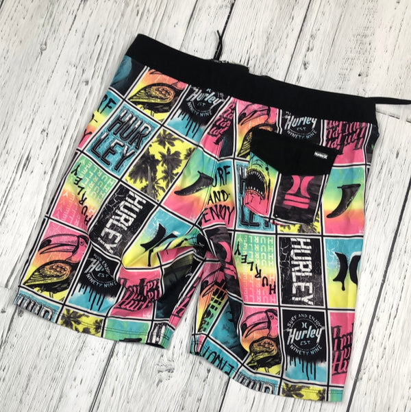 Hurley Graphic Shorts - Boys 10